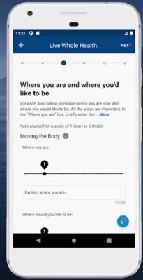 Whole Health android App screenshot 3